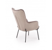 Křeslo CASTEL, světle šedé