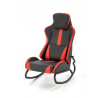 Hrací křeslo GAMER černé/červené