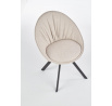 Jídelní židle K358, béžová
