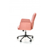 kancelářské křeslo TULIP, růžová Velvet