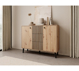 Komoda IKA Artisan+Černý