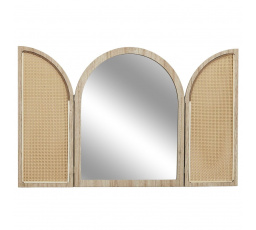Zrcadlo Bali uzamykatelné přírodní