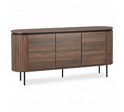 Komoda BECK 160 cm Třídveřová Ořech