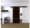 Posuvné dveře STANDART MIX F80, Wenge/Černá