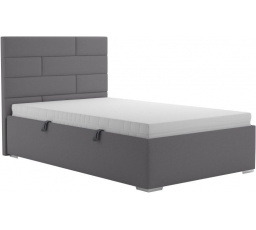 Postel Toriana 120x200, tmavě šedá