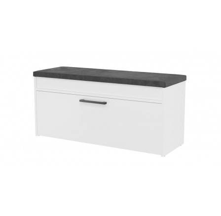 Botník se sedákem Pargas bílá