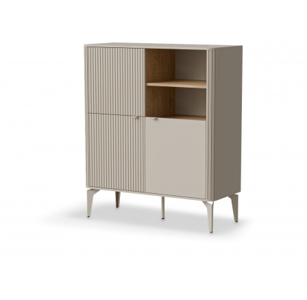 BELUCI KM-2 komoda kašmír / dub cremona