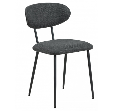 Židle Denise tmavě šedá