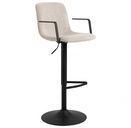 Barová židle Pablo béžová/černá Caso 3