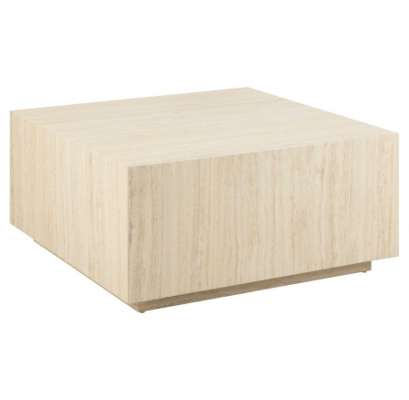Konferenční stolek Dice 90x90cm travertin