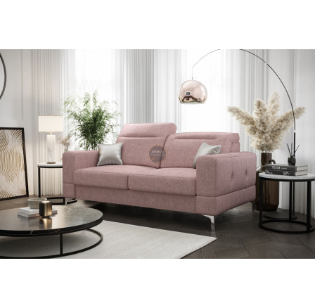 Sofa MALIBU II 180 cm - růžová