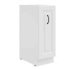 Dolní skřínka STELLO - 30 D CARGO BB, Bílá/Bílá