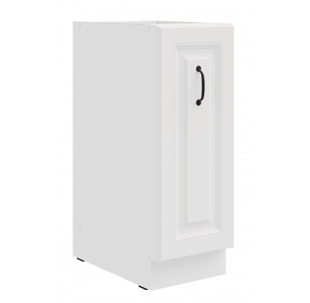 Dolní skřínka STELLO - 30 D CARGO BB, Bílá/Bílá