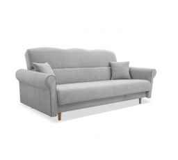 Pohovka rozkládací LOFT 3 Světle šedá, Arva 16