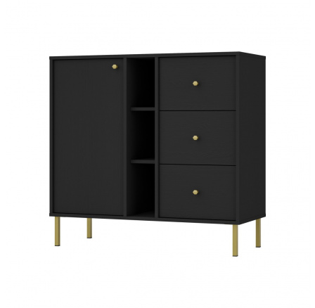 Komoda Tomila 824/2, černý grafit Komoda Tomila 824/2, černý grafit