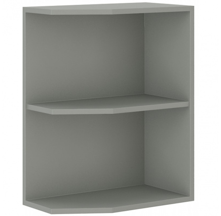 Kuchyňská horní skříňka KARPO 30 D ZAK BB, Šedá