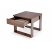 Konferenční stolek NEA KWADRAT, tmavý ořech