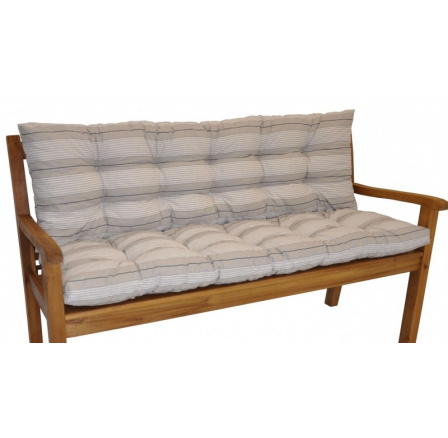 Polstr na zahradní lavičku 150 cm - látka Antik pruh Polstr na zahradní lavičku 150 cm - látka Antik pruh