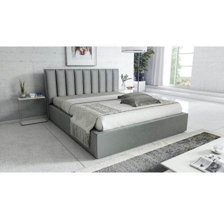 Postel Nicola s kovovým rámem 160x200