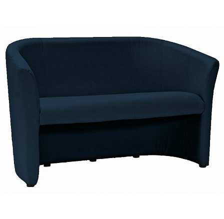 Pohovka TM-2, Modrá ekokůže EK-13/Wenge Pohovka TM-2, Modrá ekokůže EK-13/Wenge