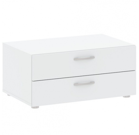 Podstavec pod skříň BASIC 2S, Bílá