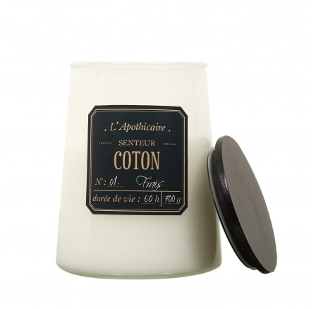 Vonná svíčka ve skle Coton