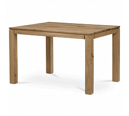 Jídelní stůl 120x80cm, masiv, dub, DS-F120 DUB