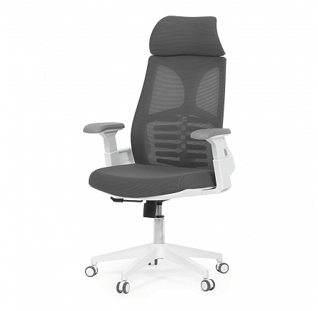 Kancelářská židle, houpací mechanismus, bílá, KA-S247 WT