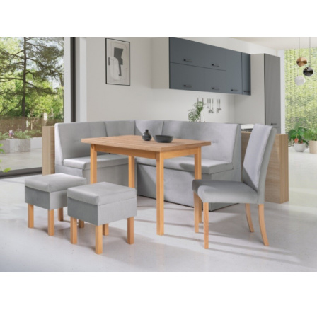 Jídelní stůl SATURN 70×110 cm Přírodní