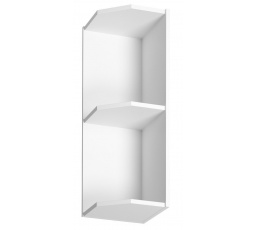 Kuchyňská horní skřínka PROWANSJA G25PZ - Levá, Bílá