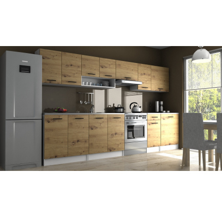 Kuchyňská linka Luigi II 320/260 dub artisan Kuchyňská linka Luigi II 320/260 dub artisan