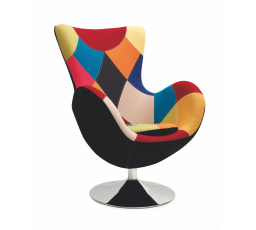 Křeslo BUTTERFLY, patchwork