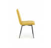 Jídelní židle K493, hořčicová