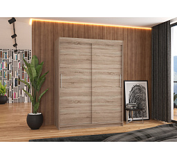 Posuvná skříň DENVER 150 Truffle+Truffle