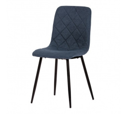 Jídelní židle, modrá, látka, CT-283 BLUE2