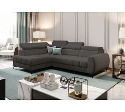 ROHOVÁ POHOVKA PORTO MINI LEVÁ Alcantara Fabric Anthracite - RYCHLÉ ODESLÁNÍ