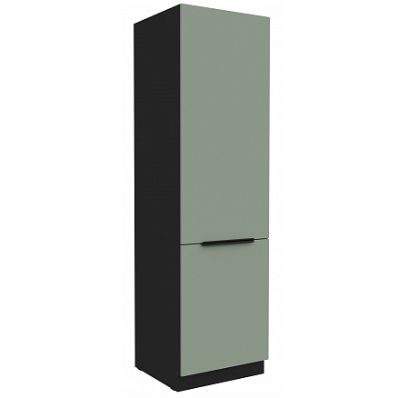 Kuchyňská skříň ARIA - 60 DK-210 2F, Černá/Aquamarine Kuchyňská skříň ARIA - 60 DK-210 2F, Černá/Aquamarine