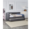 Postel DERBY s výsuvným lůžkem, Šedá
