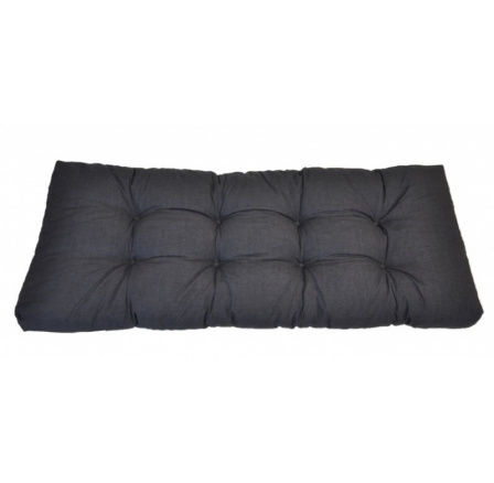 Opěradlový polstr na paletu 120x50 tmavě šedý melír