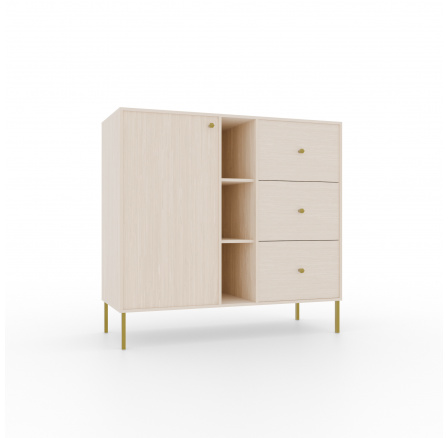 Komoda 1D 3S 3P Tili Béžová písková+Béžová písková