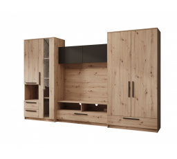 Obývací stěna Male Artisan+Černá