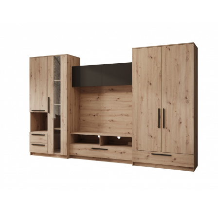 Obývací stěna Male Artisan+Černá