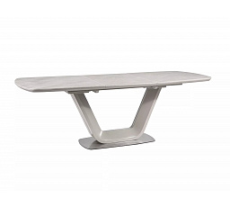 Jídelní stůl ARMANI CERAMIC, efekt šedého mramoru/šedý