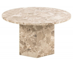 Konferenční stolek Naxos hnědý mramor