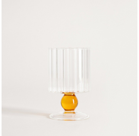 Sklenička FINOM s jantarovou kuličkou 0,22 l 763199 Sklenička FINOM s jantarovou kuličkou 0,22 l 763199