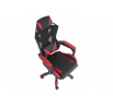 Křeslo herní Winner černo červené s područkami
