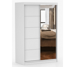 Šatní skříň NOEMI 05, Bílá