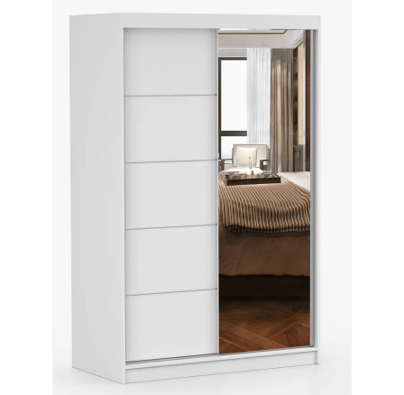 Šatní skříň NOEMI 05, Bílá