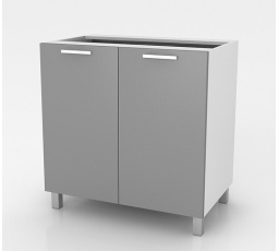 Kuchyňská skříňka Natanya D602D šedý lesk