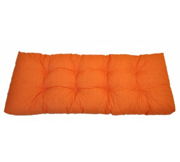 Opěradlový polstr na paletu 120x50 oranžový melír
